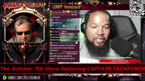 Captain Tazaryach Joins to Talk October 7th, Charlie Kirk, Race Relations, & More