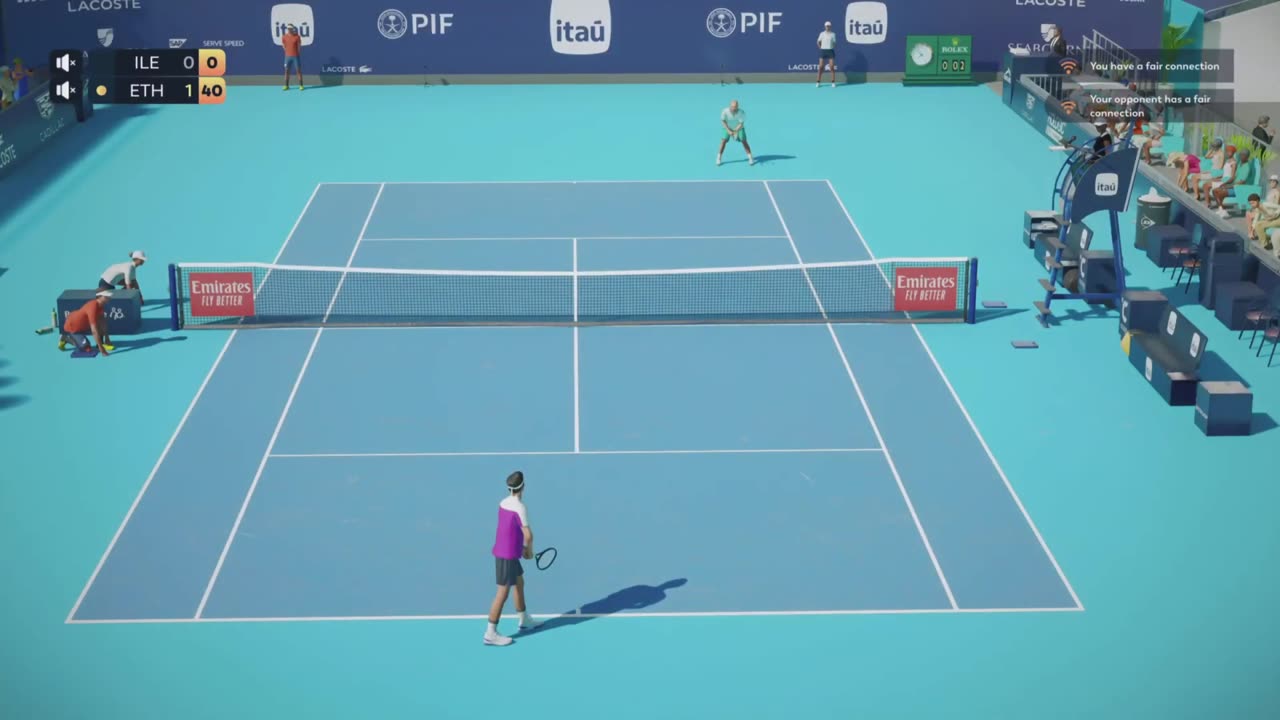 Top Spin 4 Speedrun Federer vs Nadal 1 Set US Expert New WR 559