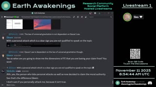 Earth Awakenings - Livestream 1 - #4141