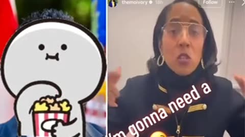 Fulton County Commissioner Mo Ivory is panicking, or her double is