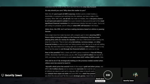 AMC: THE CRIMINALITY OF GOVERNMENTS, BANKS & REGULATORS THE DEATH OF TRUST