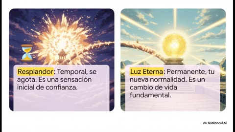 De la chispa a la luz eterna