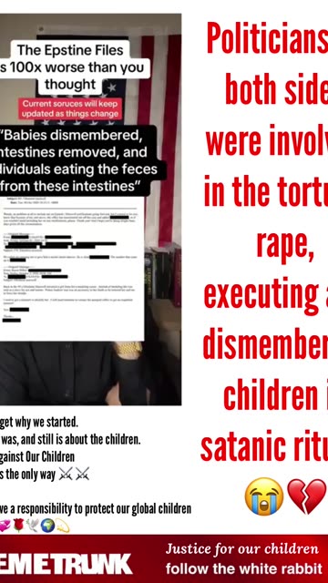 THE EPSTEIN FILES IS THOUSANDS TIMES WORSE THAN YOU KNOW 😭💔