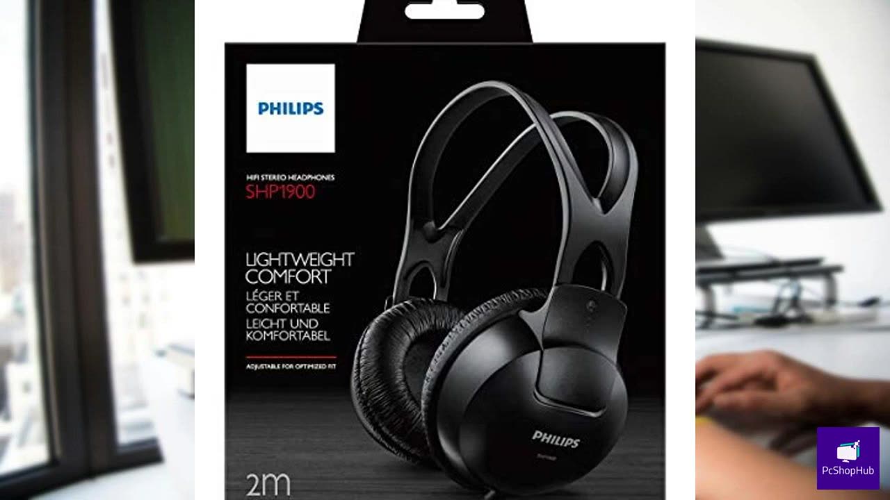 PHILIPS Stereo Over-Ear Headphones SHP1900/10 Hi-Fi Headphones