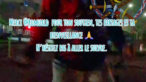 Merci @Romuald pour ton soutien, tes partages et ta bienveillance 🙏 aller le suivre.