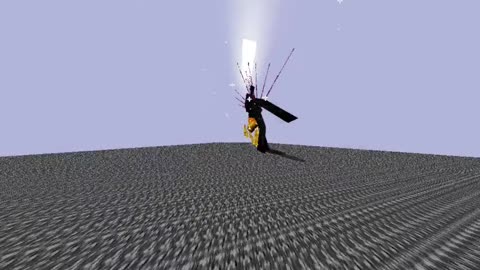 Minecraft mob battle ender colossus vs blaze titan