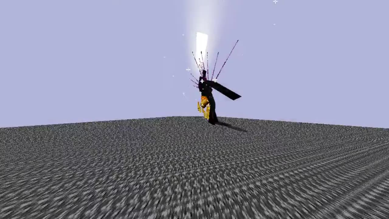 Minecraft mob battle ender colossus vs blaze titan