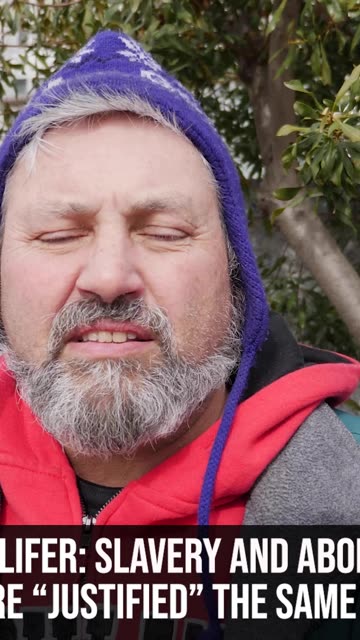 Pro-Lifer: Slavery and Abortion Were Justified the Same Way