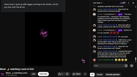 Moon 🌙 watching Loons is live!