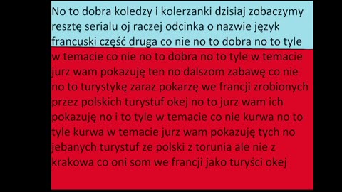 Bloki Kultury odcinek 273 - Jezyk francuski czesc 2