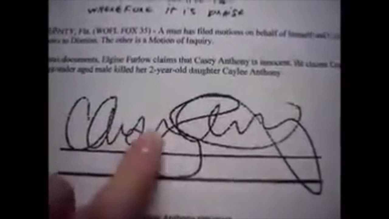 ✍️ Casey Anthony’s Handwriting Analyzed: A 2009 Forensic Breakdown 🔎