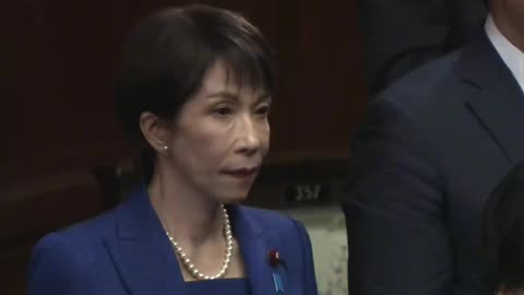 Japan dissolves Parliament, cheers "Banzai"