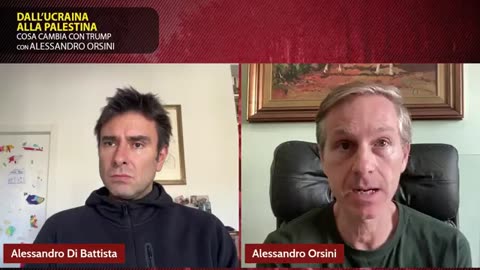 Di Battista - Dall’Ucraina alla Palestina. Cosa cambia con Trump (24.01.25)