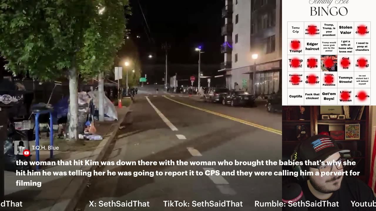 #Tommy Boi #LIVE & Cam Higby In #Portland #ANTIFA ICE #Protest