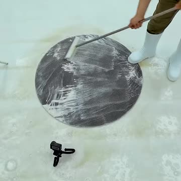 Pretty Rug - Disgusting, Smoke Damaged Carpet Cleaning - Satisfying Video, ASMR Cleaning #shorts