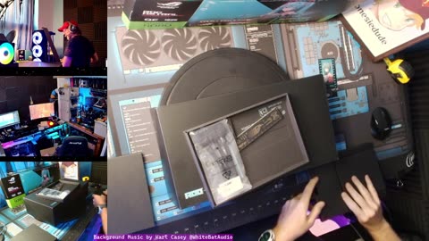 Hatsune Miku Astral OC 5080 Asus GPU Unboxing Jones Unboxing Special Guest Miku the price is kawaii