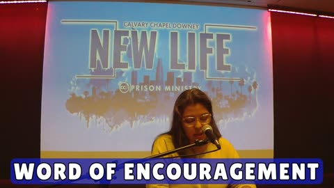 NLPM I November 1, 2025 I Stephanie I Word of Encouragement