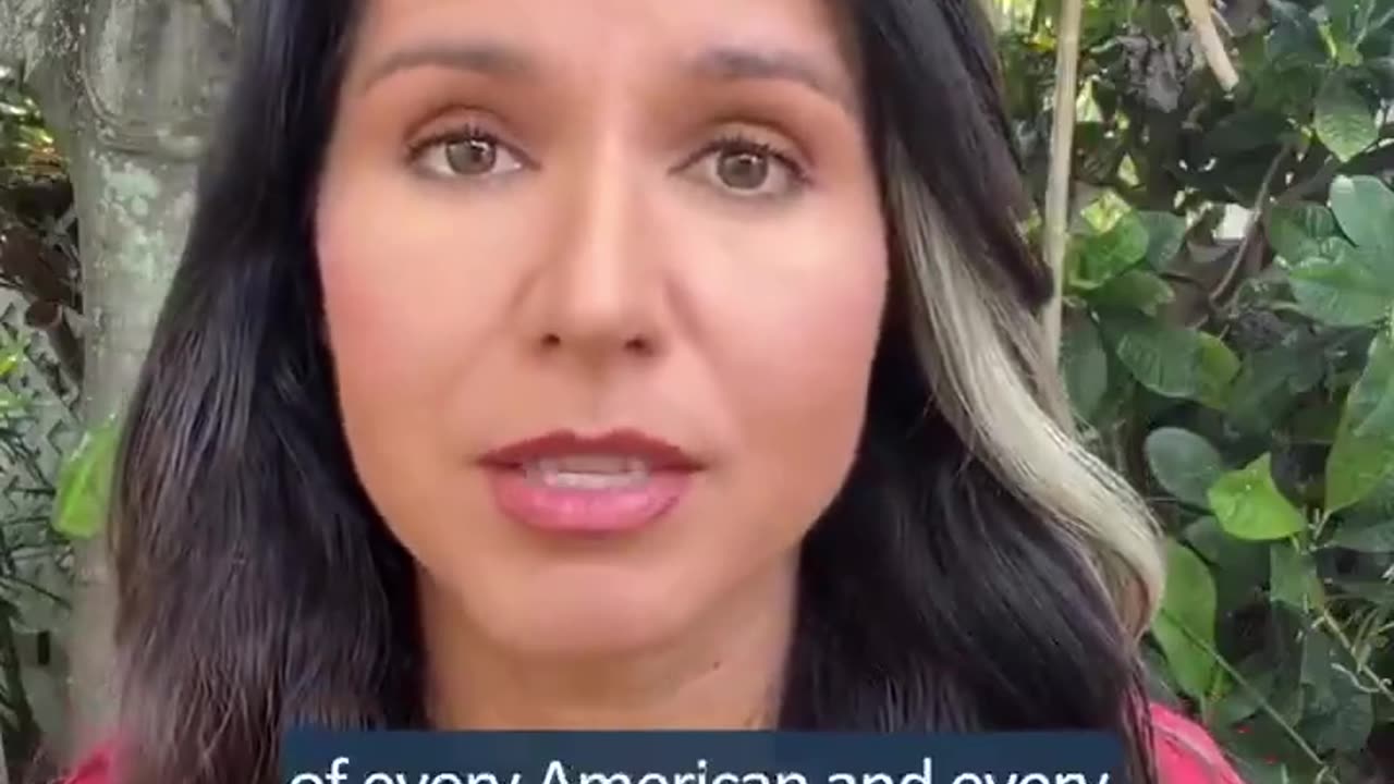 Tulsi giving a run down on Ukraine 3/2/2022
