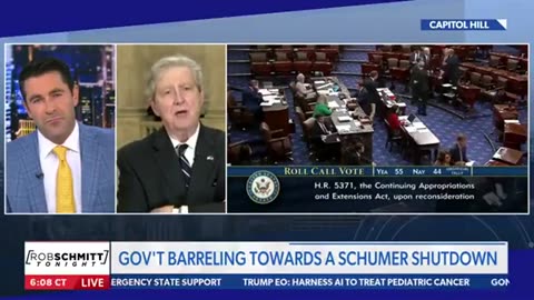 Senator John Kennedy says he is READY for the government to shut down PERMANENTLY!