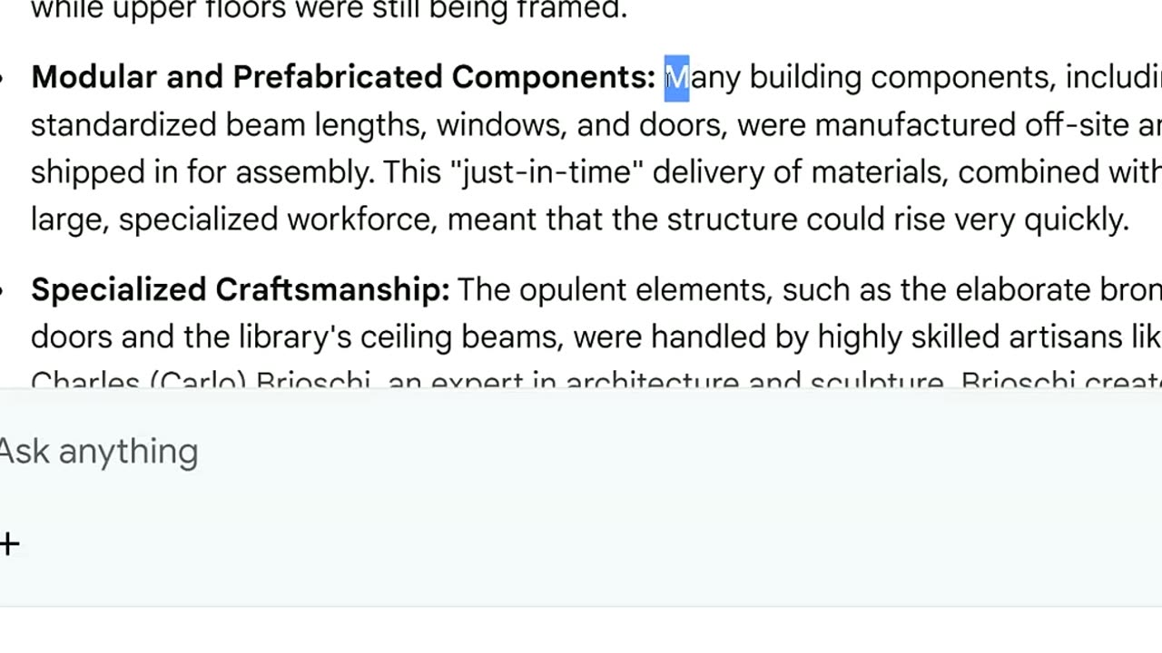 Plummer Building - Built far too quickly!