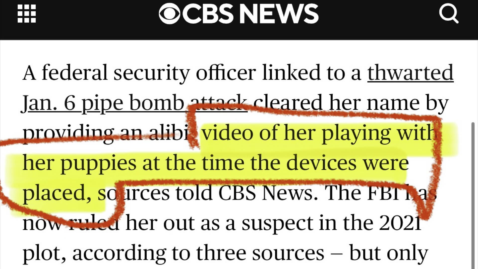 FBI Arrests Man In Connection With Jan. 6 Pipe Bomb! Breakthrough, Dud or Distraction?
