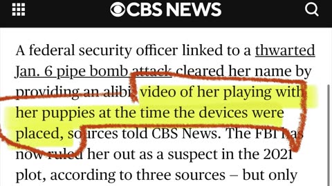 FBI Arrests Man "In Connection With" Jan. 6 Pipe Bomb! Breakthrough, Dud or Distraction?