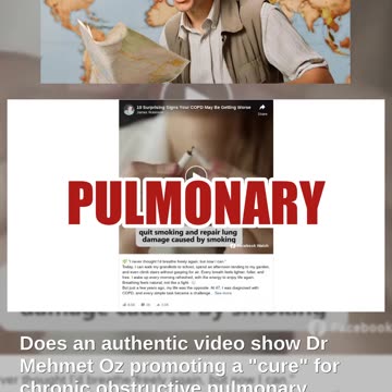 Fact Check: FAKE Video Shows Dr. Oz Promoting COPD Capsule 'Cure'