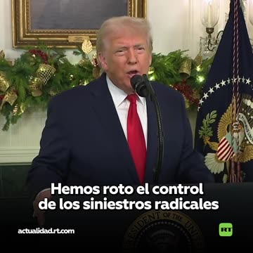 Trump: El tráfico de drogas por mar se redujo en un 94 %