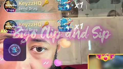 TrinaB tells Keyz he wants TomiKay off bigo over the pic of Dot 10/23/25 #bigoclipandsip