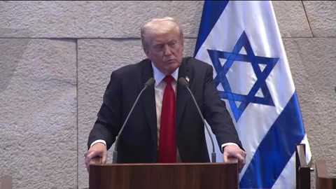 Trump Addresses Israeli Knesset After Hostages Return