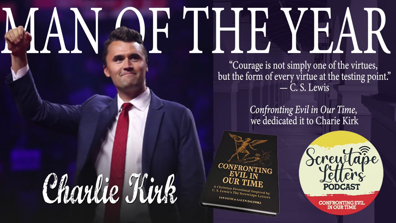 BREAKING: Man of the Year: Charlie Kirk.
