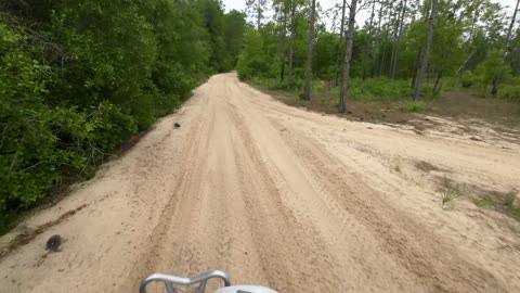 Camping and ATV Riding in Lake Delancy West