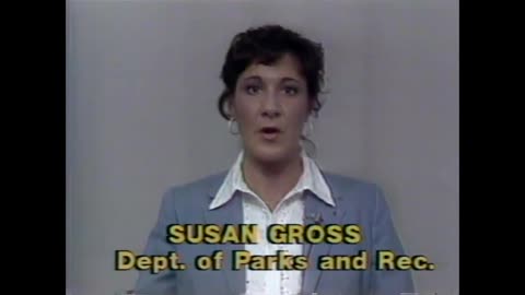 May 31, 1982 - Susan Gross of Indy Parks for Info Center 13