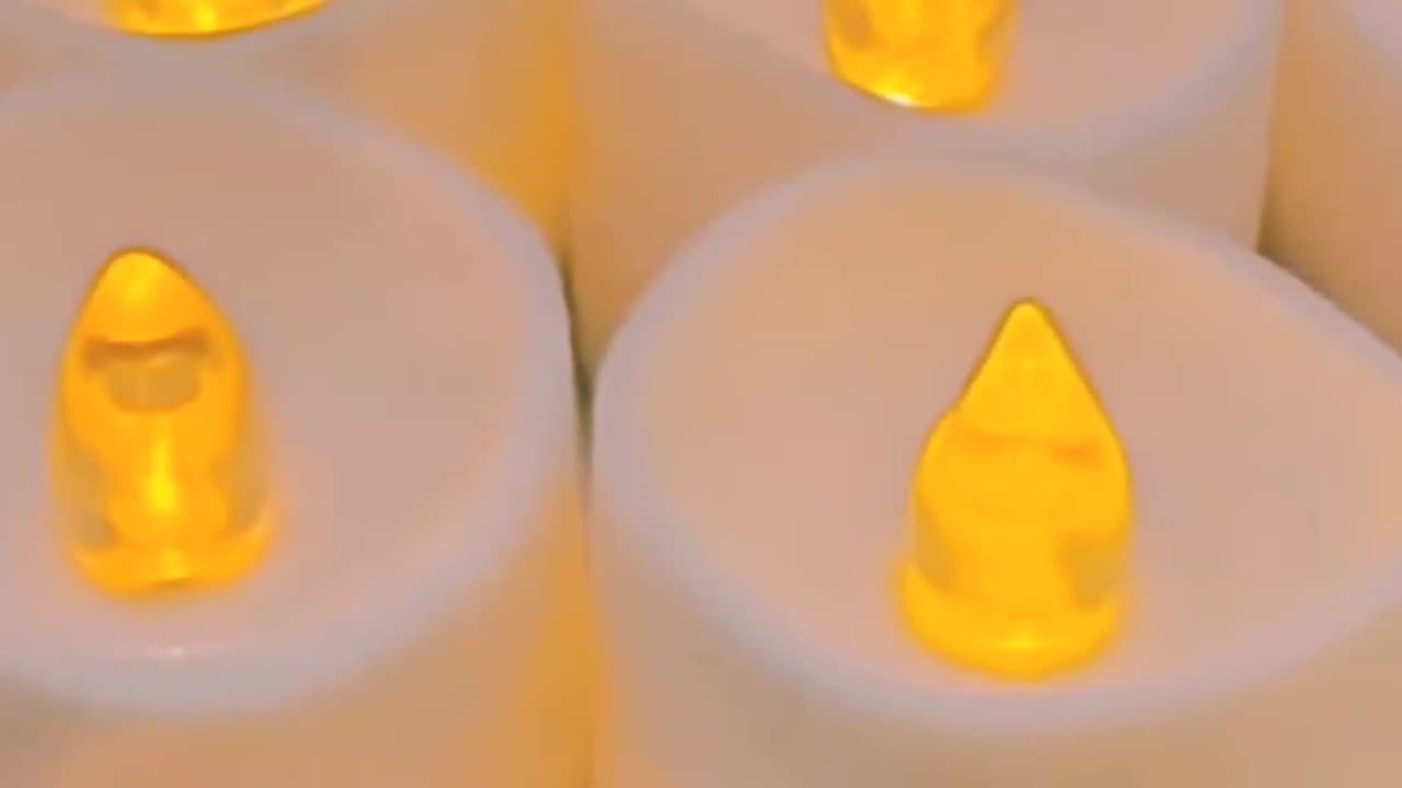 Smart Candle Light 🕯️ | Touch Control, Rechargeable, Relaxing Vibes