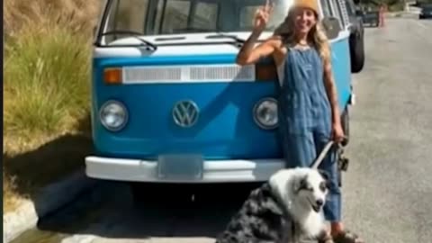 The Mysterious BLUE VAN That Survived the California Fires!