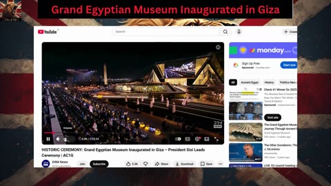 Grand Egyptian Museum Inaugurated in Giza
