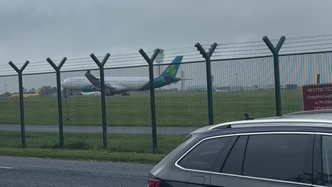 Aer Lingus A330 EI493 Storm Skillful Landing
