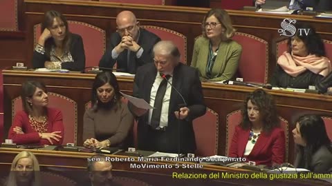 Scarpinato - Intervento in Senato (22.01.25)