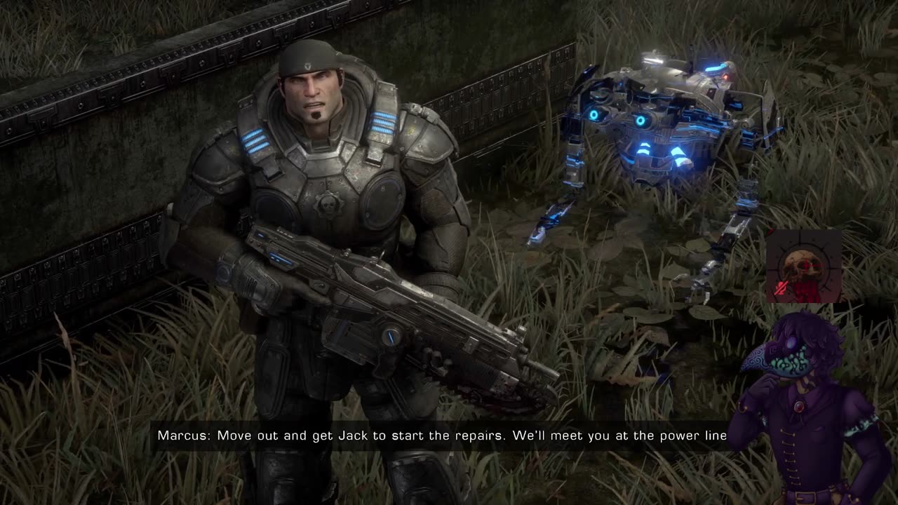 Gears of war Reloaded with wolf