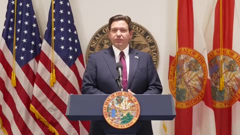 Florida Governor Ron DeSantis: "We are NOT a sanctuary state."
