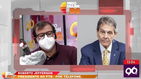 POLÊMICA PURA!! Assista a entrevista completa de Roberto Jefferson ao Meio Dia RN, com o BG. 2020/07/16.