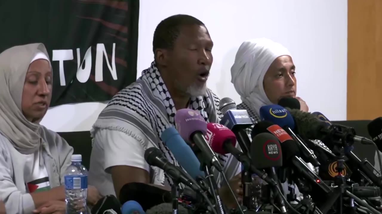 Mandela's grandson speaks after return from Israeli detention over flotilla