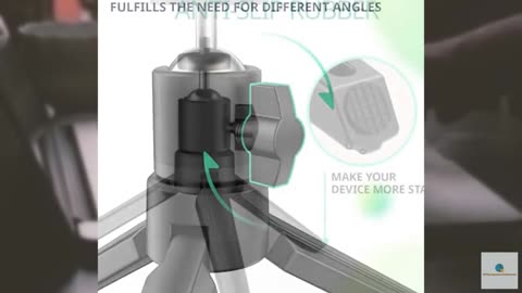 YOTON Tripod Stand - 360 Rotatable Ball Head for Mini Portable Projector & Camer