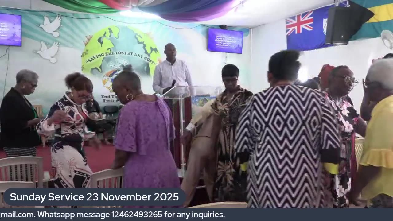 Sunday Service 23 November 2025