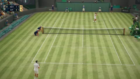 Top Spin 2K25 Online #16 Federer vs Agassi
