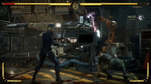 Cassie Cage vs Sonya Mortal Kombat 11