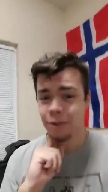 This guy had a British flag hanging on his dorm.