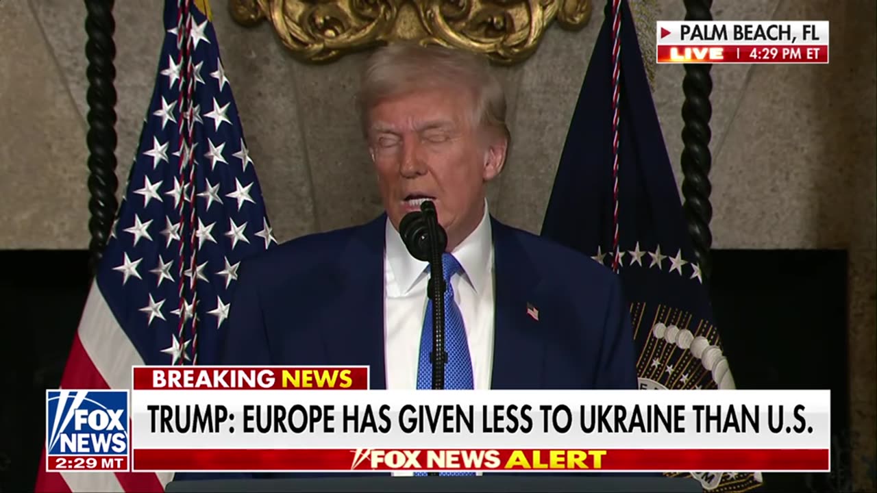 President Trump on the Ukraine war: "I believe I can end this war, and I think it's going well."