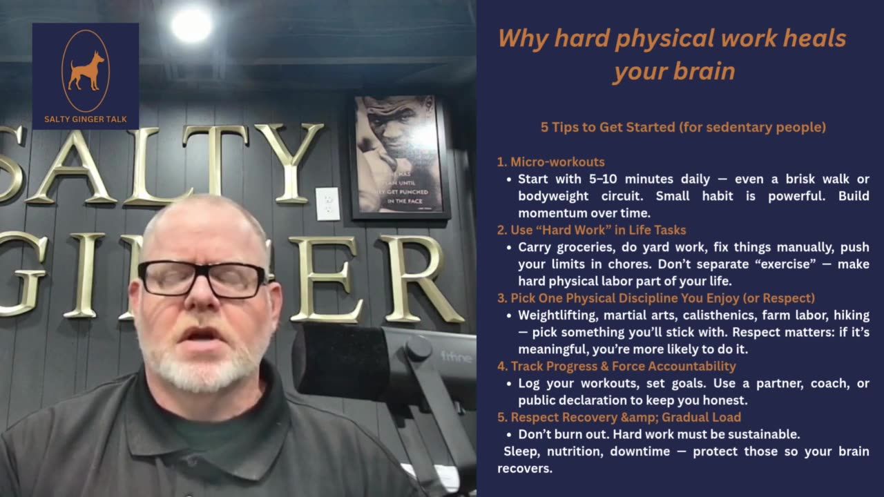Why Hard Physical Work Heals Your Brain