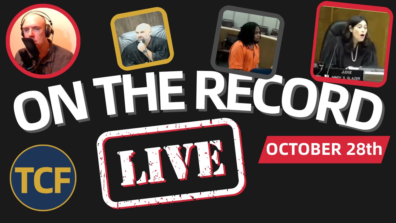 Live Court Hearings Oct 28 - Judge Simpson, Boyd, Stevens, Middleton, McNally, West | TCF LIVE #164